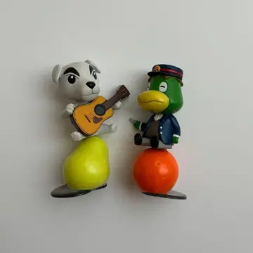 동물의 숲 극장판 캐러푸치 피규어 카페이와 토타케케