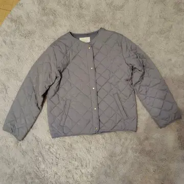 anySiS 노카라 자켓 라이트 블루 그레이 L 사이즈