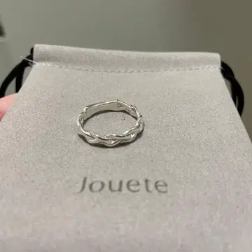 Jouete 실버 트위스트 링 15호