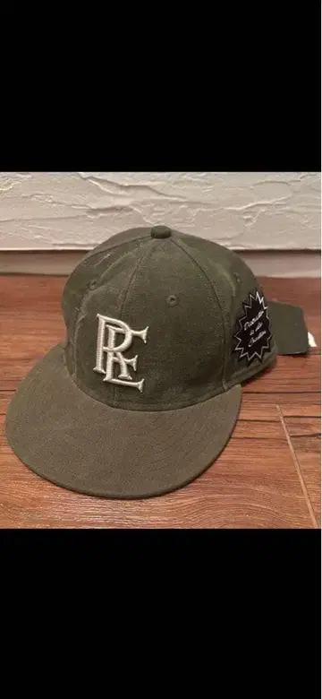 READYMADE DAMAGE 캡 올리브