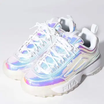 [ FILA ] 23.5 통굽 메탈릭 스니커즈 FOOTWEAR 휠라