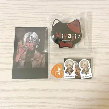 미야지 아쿠네코 카드 씰 난자타운