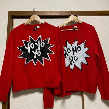 미사용 새상품 크리스마스 스웨터 H&M