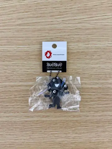 블랙 미야쿠미야쿠 PVC 마스코트 미야쿠미야쿠 키링 B