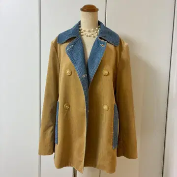 캐샤렐 벨로아 데님 자켓 코트 겉옷