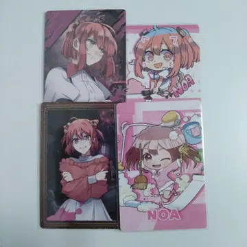 컬러풀 피치 트레이딩 카드 노아님 카라피치