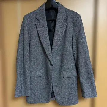 유니클로 트위드 자켓