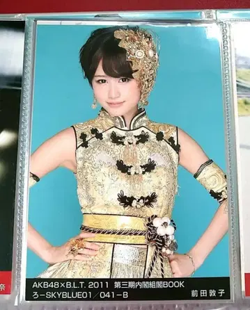 전 AKB48 마에다 아츠코 BLT 제3기 내각 조각 OOK 브로마이드