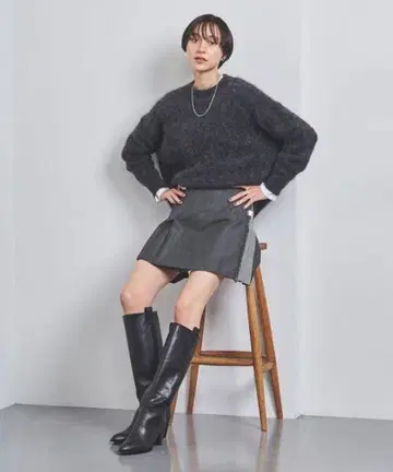 오닐 오브 더블린 마이크로 플리츠 스커트