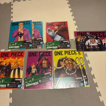 ONE PIECE 비주얼 색지 8장 세트