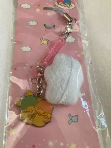 산리오 키키라라 리틀트윈스타 스트랩 (구름) 2003년 레트로