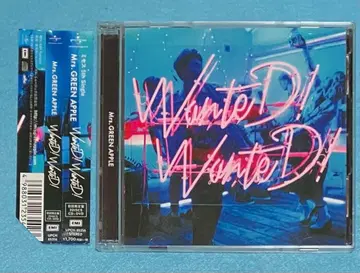 정품 Mrs.GREEN APPLE Wanted! Wanted! 초회한정반