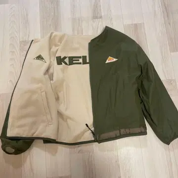 KELTY SM2 플리스 블루종 점퍼 리버서블