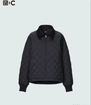 UNIQLO C 퍼프 테크 블루종 블랙 M 사이즈
