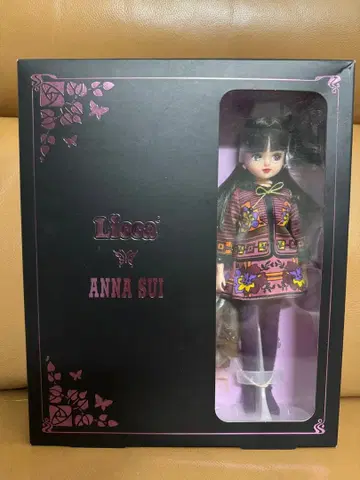ANNA SUI 리카짱 콜라보 인형 파우치 포함