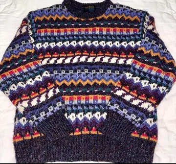 [구하기 어려움/쿠지풍] O'NEILL 레트로 디자인 스웨터 스다 마사키