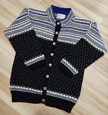 NORDIC 전통적인 노르딕 무늬 가디건