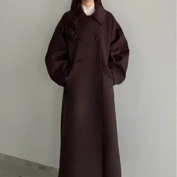 callautia 스텐 칼라 롱 코트 M 사이즈