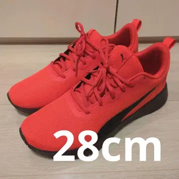 가격 인하 PUMA 레드 스니커즈 거의 미사용