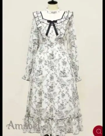 아마벨 로맨틱 플로럴 롱 원피스