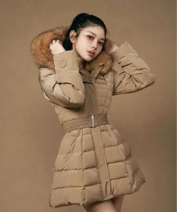 다리치 레이디 미디 다운 코트