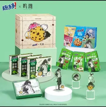 명조 쿠키 콜라보 기프트 박스 큐엔