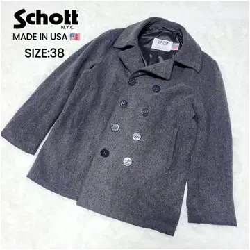 미국제 SCHOTT U.S.740N PEA JACKET/P 코트 38