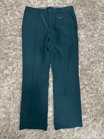 HARE 슬림 플레어 팬츠 / 그린