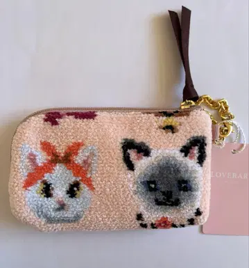 FEILER 페이러러브러리 프리티캣츠 키 & 카드 파우치 4