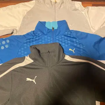 Puma 집업 셔츠 3색 세트