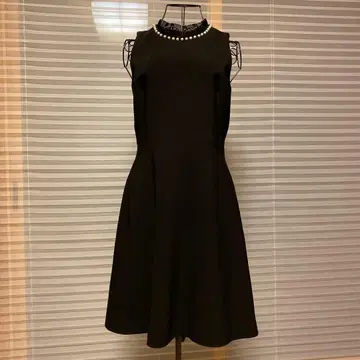 케이트 스페이드 블랙 슬리브리스 A라인 원피스 사이즈 2