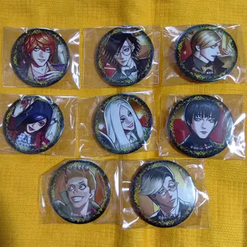 쟝켓트뱅크 모모모구라 원화전 캔뱃지 전 8종 세트