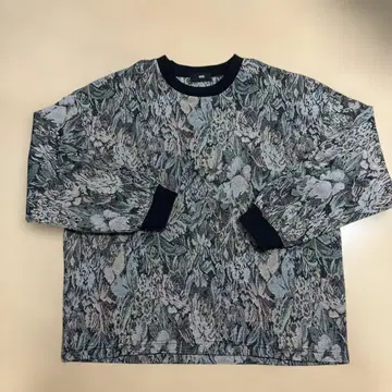 HARE 잎 패턴 긴팔 트레이닝복