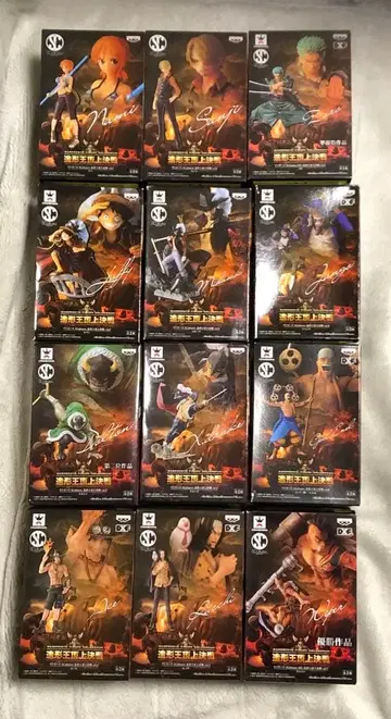 미개봉품! 원피스 조형왕 정상결전 vol.1~7 전 12종