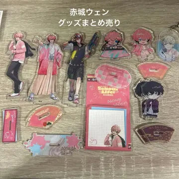 아카기 웬 사에키 잇테츠 묶음 판매 아크릴 스탠드 아크릴 키링