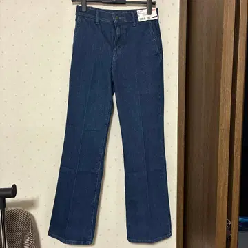 UNIQLO 슬림 플레어 트라우저 S 66 Blue