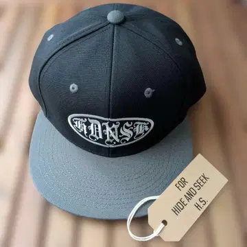 H&S HDNK CAP Baseball BLACK/GRAY 미사용
