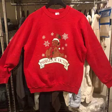 JERZEES 크리스마스 맨투맨 XL 90s 빈티지