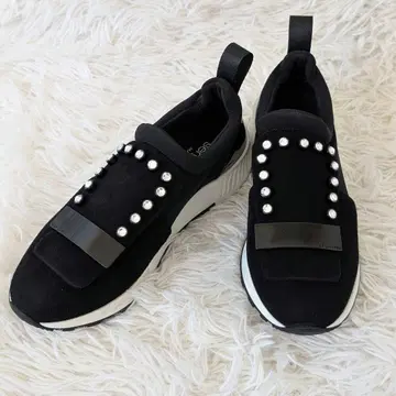 [ 새상품급 ] Sergio Rossi sr1 슬립온 큐빅