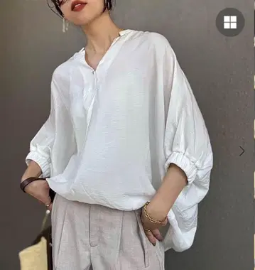 엠마 테일러 스타일 도어 시어 돌먼 오버 셔츠 탑 블라우스