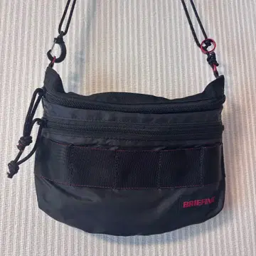 BRIEFING 브리핑 사코슈 블랙 블랙 빨간색