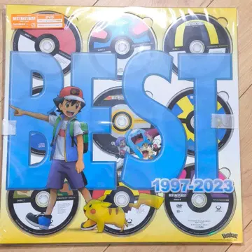 포켓몬 BEST OF BEST 1997-2023 DVD 메가 재킷 포함