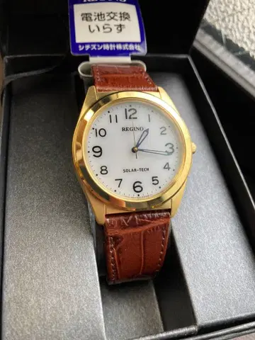 [ 미사용 새상품 ] CITIZEN 레그노 솔라 골드