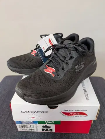 스케쳐스 스니커즈 SKECHERS 아치 핏 블랙