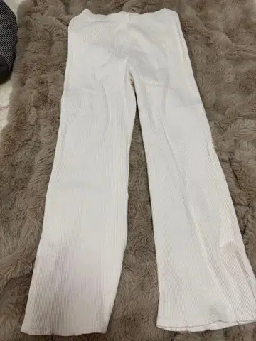 GELATO PIQUE 화이트 리브 레깅스