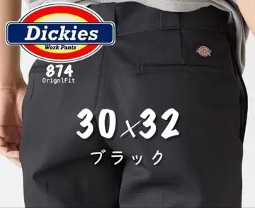 [배송비 포함] 30 x 32 블랙 디키즈 874 워크 팬츠 치노
