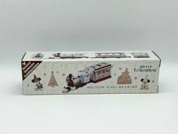 릴린린 디즈니 크리스마스 타카라토미 웨스턴 리버 철도 세트