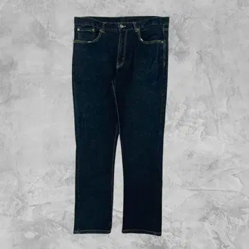 00 빈티지 다크 네이비 스트레이트 데님 레귤러 핏 남성용