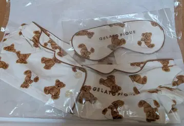 새상품 Lovot 라보 gelato pique 파자마 & 안대 세트