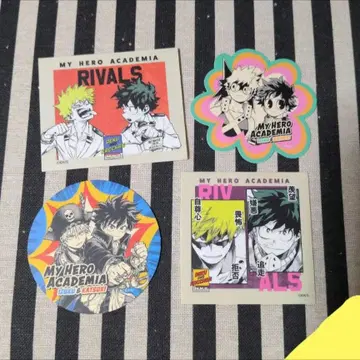 히로아카 미도리야 바쿠고 아트 스티커 라이벌즈 히로아카전 점프샵